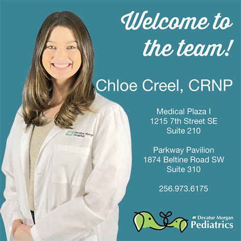 chloemlcreels|Chloe Creel · Pediatric Nurse Practitioner .